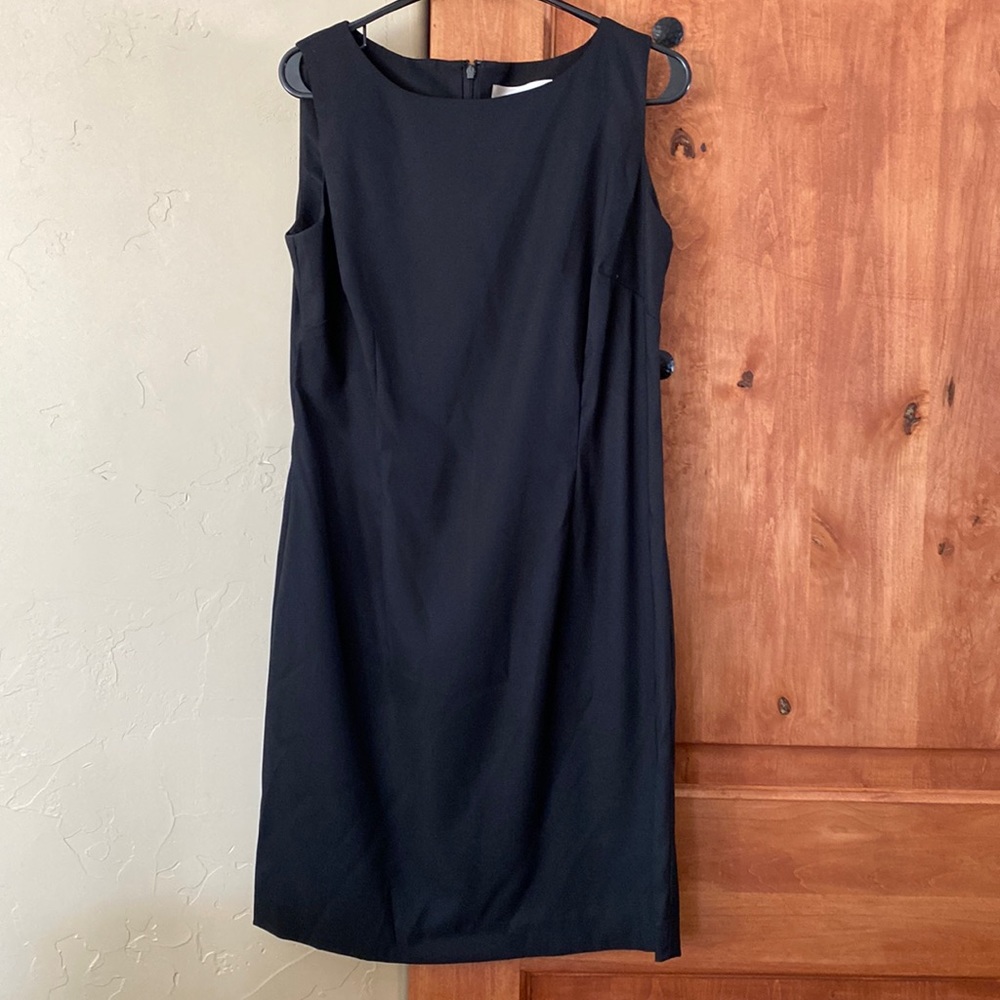 Danny & Nicole sleeveless black dress